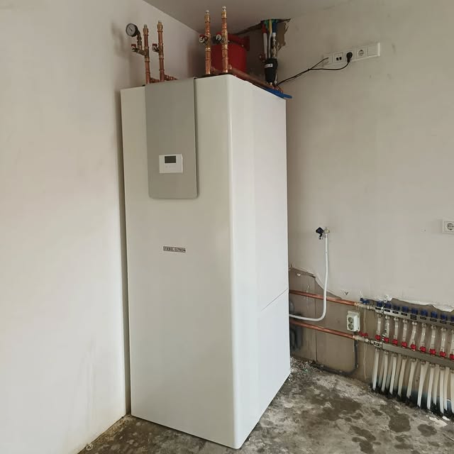 Door Baver geïnstalleerde warmtepomp in Gelderland